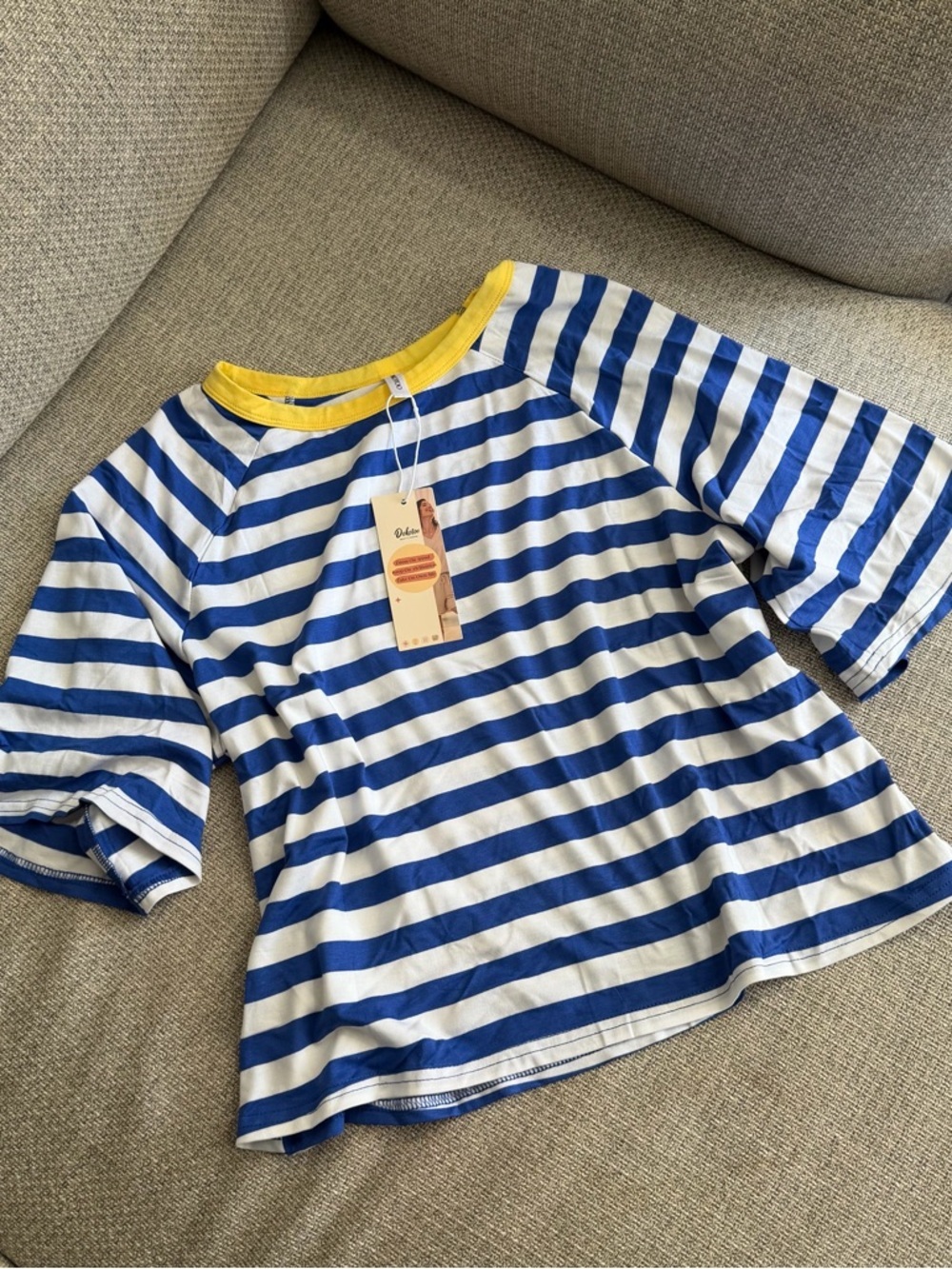 NWT Colorful Striped Top